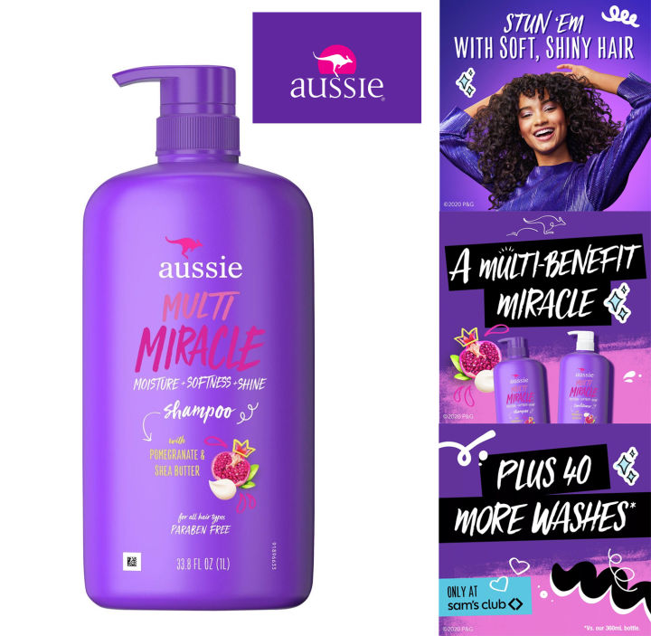 ออสซี่-มัลติ-มิราเคิล-แชมพู-aussie-multi-miracle-shampoo-33-8-fluid-ounce-ราคา-690-บาท