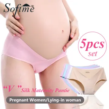 Sunveno Maternity Seamless Low Waist Briefs - Set of 4 - XL