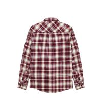 DRUM Checked Long Sleeve Shirt- Red