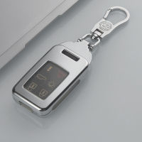 Zinc Alloy Car Remote Key Shell Case Cover for Volvo XC60 V60 S60 XC70 V40 Auto Accessories Key Holder with Keychain