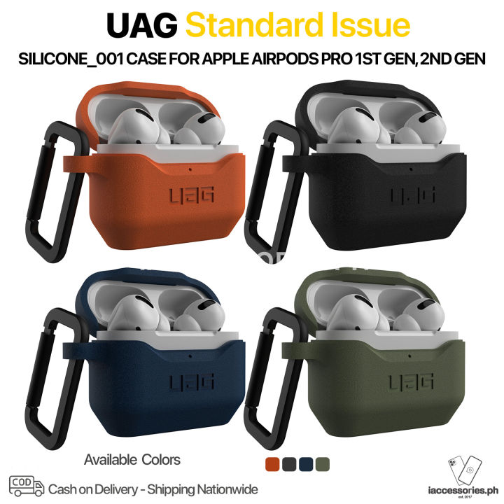 UAG Standard Issue Silicone Case for AirPods (3rd Generation), Mallard Blue