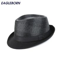 Fashion Brand New Men Casual Fedora Hats Printed Cap Chapeu Winter Panama Jazz Gangster Caps Keep Warm 58Cm Gorras