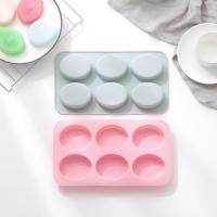 แม่พิมพ์ซิลิโคน สบู่ วงรี 6 ช่อง 6 Cavities Soap oval shape Silicone  แม่พิมพ์ขนมอบ ช็อคโกแลต สบู่ก้อน สำหรับทำสบู่ DIY, การทำเทียน, ดินโพลิเมอร์