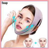 FXUP แถบรัดคางใบหน้ารูปตัววีระบายอากาศได้,แถบแบนเดจยกแก้มคุณภาพสูงการนอนหลับ