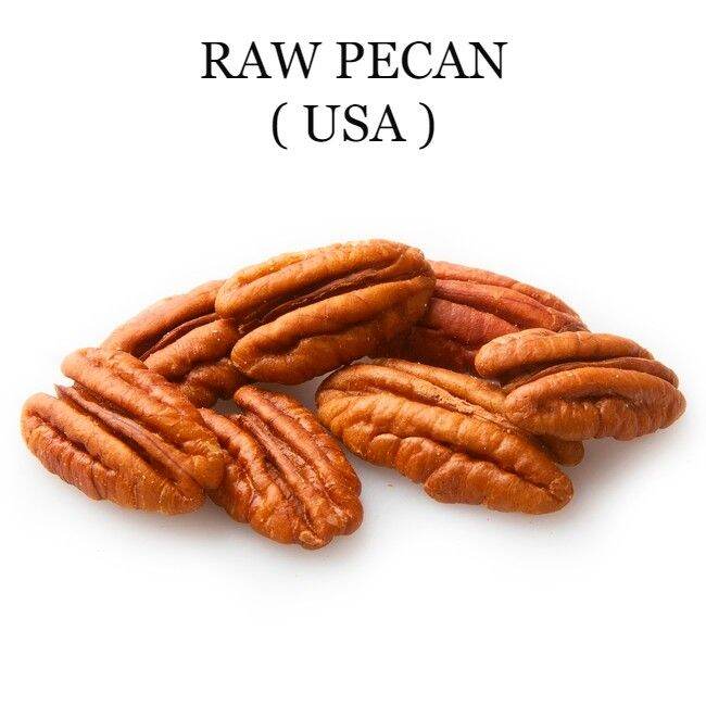 ( 250g 500g ) RAW PECAN NUTS ( USA ) / KACANG PECAN MENTAH Lazada