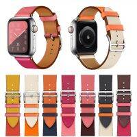 สายรัดข้อมือนาฬิกาหนังกีฬาระบายอากาศใช้ได้กับ SE อัลตร้า8 7 6 5 4 3 IWatch 49มม. 41มม. 45มม. 40มม. 44มม. 38มม. 42มม.