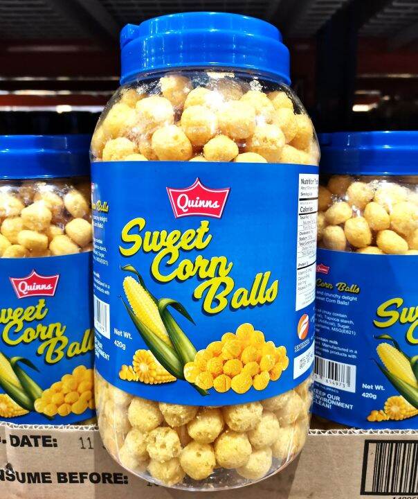 Quinns Sweet Corn Balls 420 grams Lazada PH