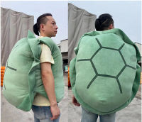 TikTok Creative Spoof Turtle Honey Doll ตุ๊กตาเต่าผึ้งตลกสำหรับแฟนสาวของขวัญวันเกิดกระดองเต่าตัวใหญ่ （HOT）