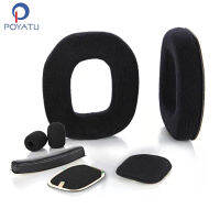 POYATU คาดศีรษะหูฟังหัวหน้าวงสำหรับ ASTRO A50 A40แผ่นรองหูเปลี่ยนปลอกหมอนอิง Earmuff