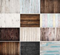 ♨▥ Photography Background Wood Board Texture Wooden Floor Newborn Baby Shower Photophone Photocall Backdrop Photo Studio Photophone