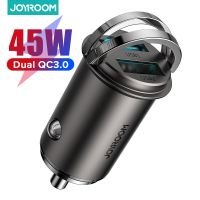 ►✵ รถ USB Charger 45W Dual Port Fast Charging USB TYPE-C Car Charger Quick Charge 4.0 PD QC3.0 สำหรับ iPhone Xiaomi Huawei Samsung