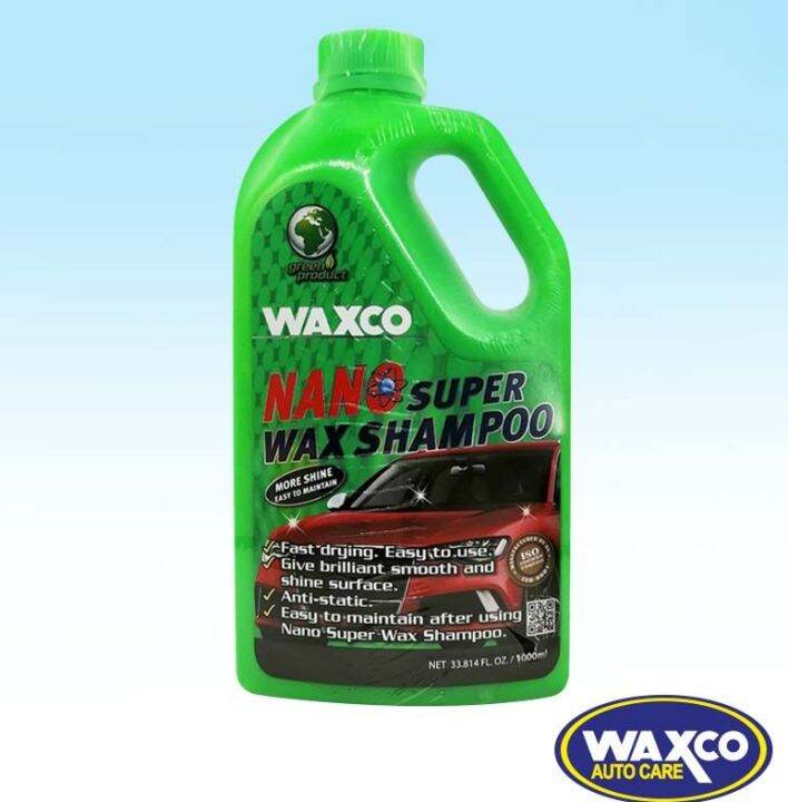 Waxco Nano Super Wax Shampoo (1000ml) Lazada