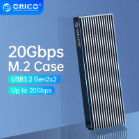 ORICO LSDT M.2 NVME Enclosure USB C Gen2 10Gbps เคสเอสเอสดีของเครื่องพีซี M2 SATA NGFF 5Gbps SSD เครื่องมือฟรีสำหรับ2230/2242/2260/2280 SSD(M2PAC3)