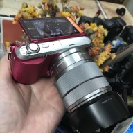 Máy ảnh Sony Nex C3 kèm ống kính 18-55 quay chụp tốt thumbnail