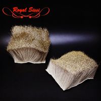 Panas 1 Buah Ukuran Lebih Besar Terbang Mengikat Tubuh Rusa Rambut Patch 8Cm x 8Cm Rusa Tubuh Rambut Caddis Dun Kering Lalat Spinner Tubuh Terbang Mengikat Bahan