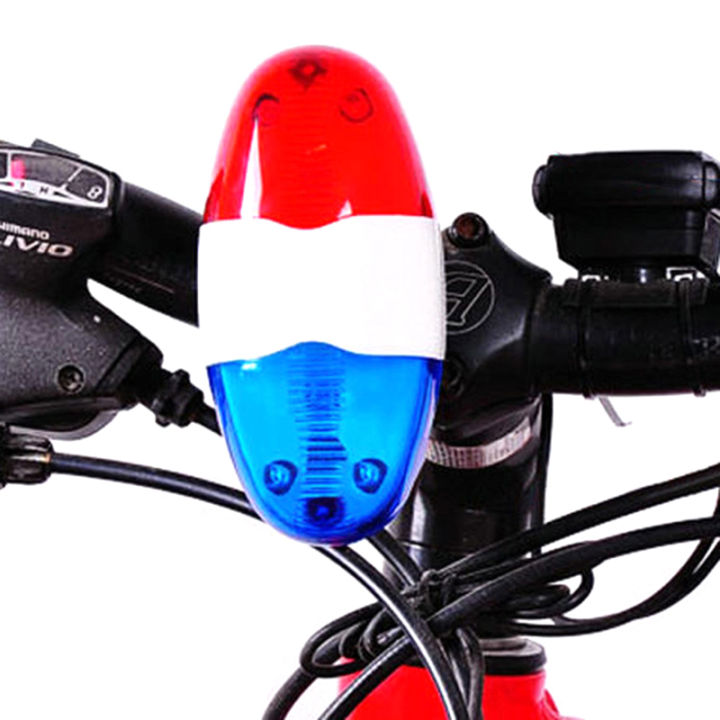 dtake-ไฟ-led-ตำรวจจักรยาน6จักรยาน-แตรลมก้นหอยปั่นจักรยาน4ไซเรนเสียงดังเสียงแตร