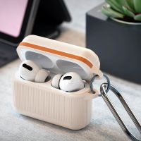 [SOSO 3C accessories] เคสซิลิโคนสำหรับ Airpods Pro ไร้สายบลูทูธ3ที่ครอบหูฟัง AirPods 2 1 Fundas พร้อมตะขอ