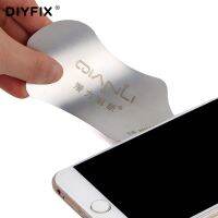 DIYFIX สแตนเลสอัลตร้าบางแงะ Spudger เครื่องมือเปิดบัตรที่มีประโยชน์สำหรับ iPhone iPad ซัมซุงซ่อมมาร์ทโฟนถอดแยกชิ้นส่วน