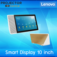 Lenovo Smart Display 10 Inch with The Google Assistant - White, Bamboo ZA3N0003US