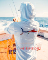 Bill Fish Gear Mens แขนยาวตกปลา hoodie เสื้อตกปลาเครื่องแต่งกาย camisa de pesca ตกปลา Sun Protection jerseys