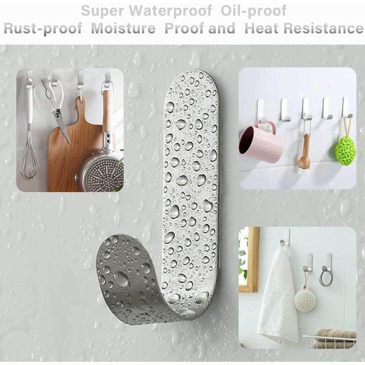 yf-5pcs-self-adhesive-hooks-heavy-duty-stainless-steel-wall-for-hanging-jackets-kitchenware-bathrobes-bath-towels