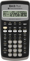 Texas Instruments BA II Plus Financial Calculator, Black