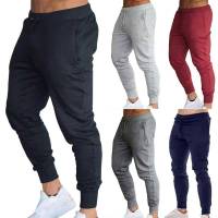 Blueyue Mens Skinny Joggersกางเกงวอร์มเข้ารูปพอดีกางเกงจ๊อกกิ้งกางเกงวอร์มลำลอง