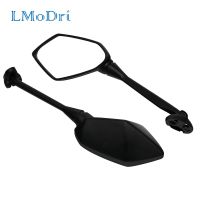 LMoDri Racing Motorcycle Mirrors Sport Bike Scooter Rear View Mirror For Honda CBR F4 HYOSUNG GT Kawasaki Ninja Long Rod 2Pieces Mirrors