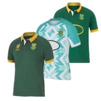 New 2023 2024 South Africa RUGBY JERSEY HOME Away Jerseys Rugby Shirt Customized T-Shirt Big Size 5Xl