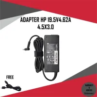 ADAPTER NOTEBOOK HP 19.5V4.62A*4.5X3.0  / สายชาร์จโน๊ตบุ๊คเอชพี + แถมสายไฟ