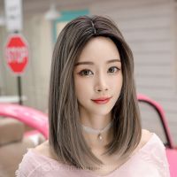 [0727]YWQJ-JF New Korean Wig Mid-Length Straight Hair Fashionable Realistic Wig Female Long Straight Hair GDYE