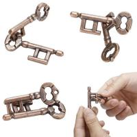 【CC】 Untie Lock Intelligence Alloy Teaching Aids Thinking Games