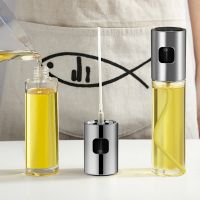 □✺ Kitchen Stainless Steel Olive Oil Sprayer Bottle Pump Oil Pot Leak-proof Grill BBQ Sprayer Dispenser BBQ Cookware Tools