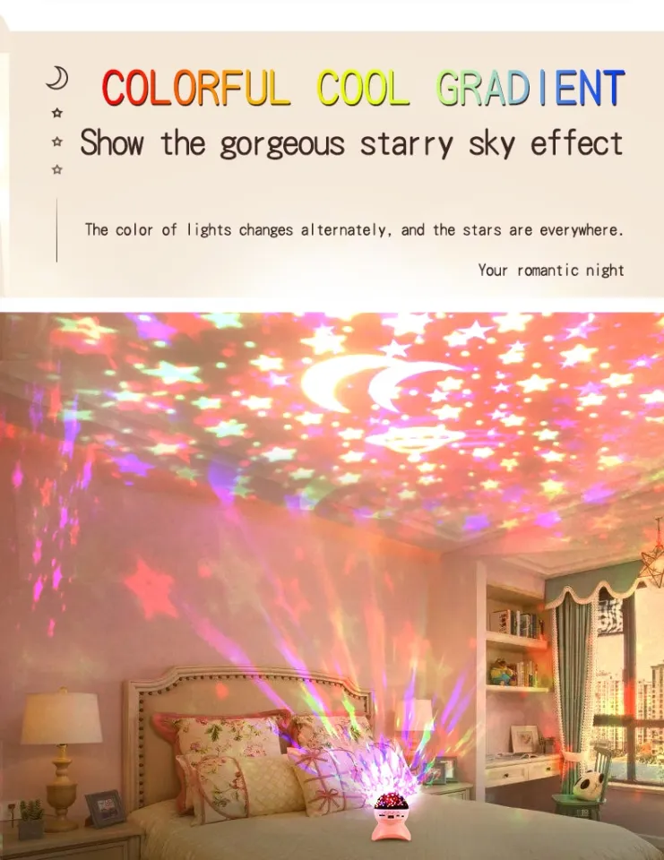 Led Star Galaxy Projector Lamp Smart Night Light Proyector Decoration  Cambre Projecteur Projektor Gwiazd Gift BedRoom Starry Sky