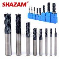 เครื่องตัดมิลลิ่ง Hrc50 Endmill โลหะผสมทังสเตนเหล็ก Cnc Maching SHAZAM เครื่องมือเครื่องมิลลิ่งยอดนิยมสําหรับเหล็ก 3.0mm-12.0mm