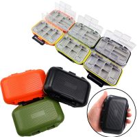 Portable Fishing Tackle Box 12 Compartment Mini Storage Case Fishing Lure Hook Bait Tool Custody Box Fishing Gear Accessories Accessories