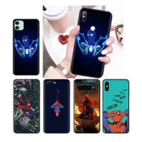 216NO Spiderman อ่อนนุ่ม Black ซิลิโคน ปก หรับ Xiaomi Redmi Note 9C 8T 10A 8A 9T 7 6A 9A 9S 6 7A 8 9 Power Pro NFC Prime เคสโทรศัพท์