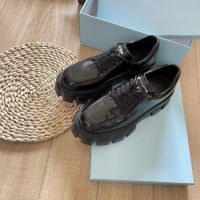 【 IN STOCK 】 Fast Delivery Matsuke Thick Sole Single Shoes Small Leather Shoes Womens Retro British Versatile Love Shoes Black Genuine Leather Shoes