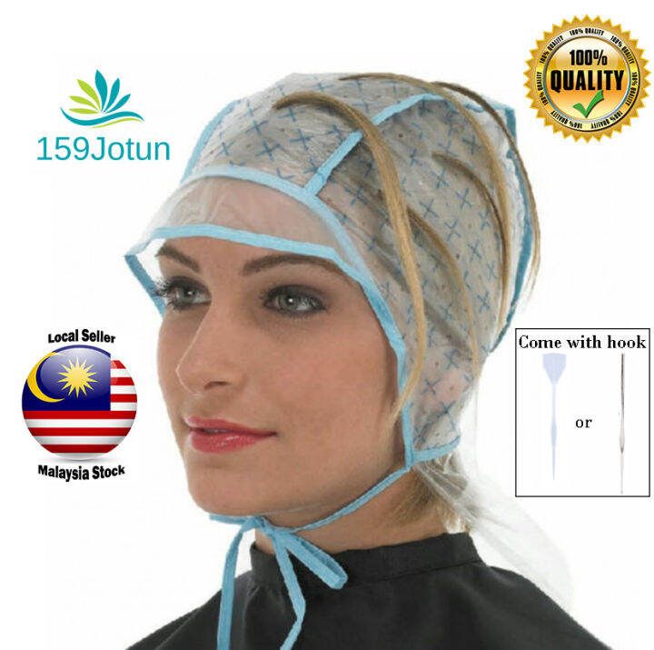 Professional Hair Colouring Highlighting Dye Highlight Cap Hook