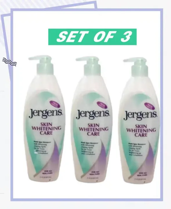 ( Set of 3 ) Jergens Skin Whitening Care Lotion 621ml Lazada PH