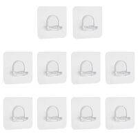 【CC】 10pcs Adhesive Shelf Support Pegs Closet Cabinet Wall Hangers Holders