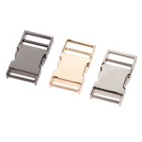 【CW】 1Pcs Metal Side Release Buckle Clasps Purse Clip Clasp for Handbag Luggage Hardware Accessories 25mm