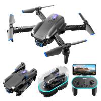 NEW V20 Mini 4K Profesional HD Camera Wifi FPV Foldable Dron One-Key Return 360 Rolling RC Helicopter Kid Toys