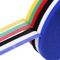 50M 10MM Velcros Cable Ties Reusable Self Adhesive Fastener Tape Strong Hooks Loops Wire Strap Seals Office Desktop Management Cable Management