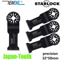 [HOT CHLXIWSHG 552] NEWONE Starlock 32x50มิลลิเมตรความยาวแม่นยำญี่ปุ่น Teech ใบเลื่อยสำหรับพลังงานเครื่องมือสั่นหลายเครื่องมือสำหรับไม้/พลาสติกตัด