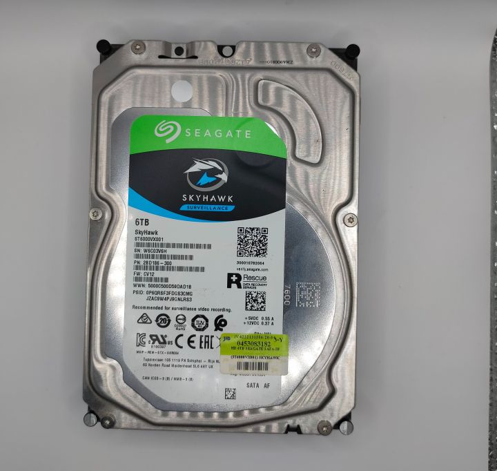 hdd-8tb-10tb-6tb-อุปกรณ์จัดเก็บข้อมูล-ฮาร์ดดิสก์-3-5-hdd-ฮาร์ดดิสก์-3-5-sata3-มือ2-ประกันเหลือ-4-ปี