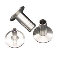 0.5 1 1.5 Tri Clamp 6/8/10/12/14/16/19/25/38/45/51mm Hose Barb Pipe Fitting Connector SUS304 316L Stainless Sanitary Homebrew