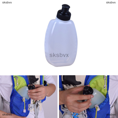 sksbvx ขวดน้ำ250ml Sport Plastic Running Water bottle สำหรับกระเป๋าคาดเอว