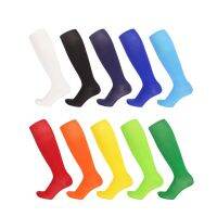 【YD】 Color Cotton Football for Men Stocking Breathable Thin Soccer Gym Climbing Socks Adult Children