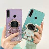 Star Glitter Astronaut Case For Huawei P20 P30 P40 P50 Pro Lite Mate10 20 20X Y7 Y9 Y6P Y7P Y7A Y9A Y9S Soft Crystal Bling Cover